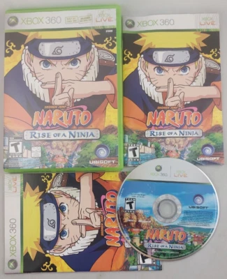 Naruto: Rise of a Ninja (Microsoft Xbox 360, 2007) CIB / Complete - Tested - Image 1 of 3
