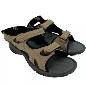 Sandalia Sonoma Para Hombre Talla 13 Exterior Brice Marrón Taupe Ajustable - Imagen 1 de 10