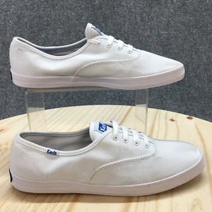 Keds Shoes Womens 8.5 Champion Originals Sneakers WF34000M White Canvas Lace Up - Picture 1 of 19