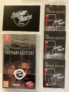 The Mortuary Assistant Super Rare Games #122 Nintendo Switch New W/3 Packs Cards - Picture 1 of 2