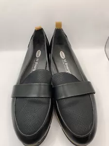 Zapatos mocasines Dr. Scholl's Webster negros para mujer talla 9M - Imagen 1 de 12