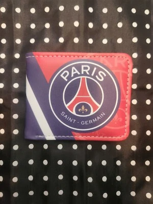 Paris Saint Germain Soccer Football Futbol PU Leather Bifold Wallet - Image 1 of 4