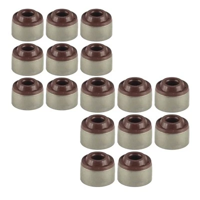 16x Sello de vástago de válvula para Kawasaki Ninja 600R 1985-1996 Foto 1 de 4