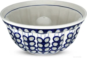 Bunzlauer Keramik Rührkuchen Backform Gugelhupf rund Ø27xH12 cm, V=2L Dekor 8 - Bild 1 von 2