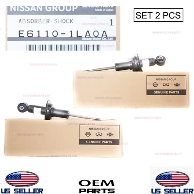 Genuine Shock Absorber Front LEFT+RIGHT 2pc OEM Nissan Armada Infiniti QX56 QX80 - Изображение 1 из 4