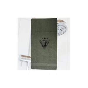 Towel 2 Rep Foreign Legion Khaki 100*50 100% Cotton Paratrooper - Picture 1 of 1