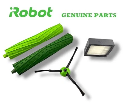ПОДЛИННЫЙ набор ролик + боковая щетка + фильтр для iRobot Roomba i6 i7 i8 Plus - Изображение 1 из 4