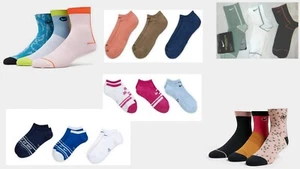 Nike 3 pair Ankle Everyday Plus sports socks Lightweight Ankle UK 5-8- - Picture 1 of 13