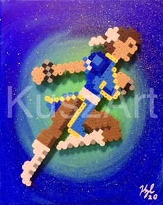 Street Fighter  Chunli Video Game Art 8x10inch Nintendo Artwork retro game room - Picture 1 of 3