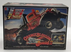 SST MONSTER ORANGE BLOSSOM ALLEN GAINS TRUCK MB PLAYSKOOL VINTAGE '85 NEW IN BOX - Picture 1 of 13