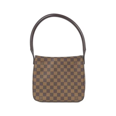 echt LOUIS VUITTON Damier Looping MM N51157 Schultertasche #270-004-087-3173 - Bild 1 von 4
