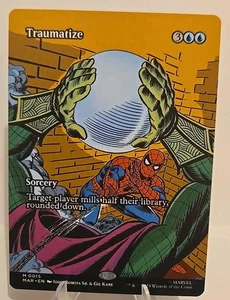 Traumatize (Borderless) MTG Marvel Universe Eternal-Legal Regular - Picture 1 of 2