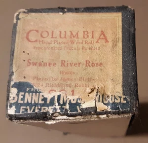 #931 Swanee River Rose Walzer von James Blythe, Columbia 88 Noten Spieler Pianorolle - Bild 1 von 4