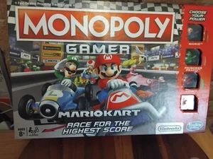 Hasbro E1870 Monopoly Gamer Mario Kart Board Game - Picture 1 of 3
