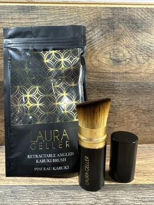 Laura Geller Retractable Angled Kabuki Brush Pinceau Kabuki New in package - Image 1 of 4