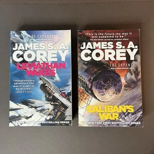 The Expanse Caliban's War + Leviathan Wake, James S.A. Corey Lot 2 PB Books 2021 - Imagen 1 de 10
