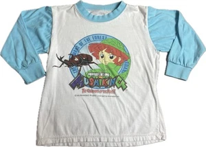 Y2K Kids Mushiking Anime Shirt Long Sleeve Guardians Of The Forest 2000s - Picture 1 of 12
