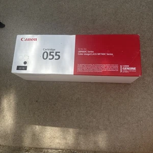 Genuine Canon 055 BLACK Toner Cartridge LBP660C MF740C - New - Photo 1/9