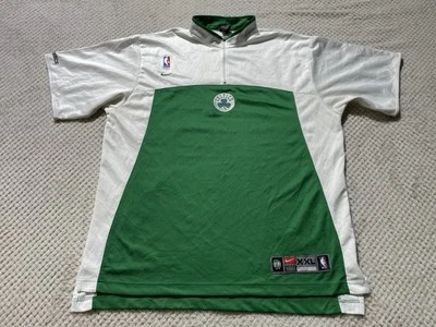 Nike Boston Celtics 2002-2003 Warm Up Jersey Shirt Top 1/4 Zip NBA Size 2xl 3xl - Image 1 of 4