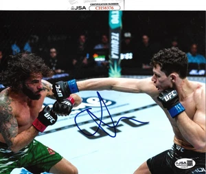 Foto autografiada firmada por Chase Hooper UFC 8X10 con certificado de autenticidad JSA CH58376 - Imagen 1 de 1