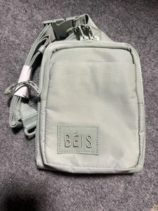 NUEVO BEIS Bandolera Deportiva Bandolera Verde Menta Correa Ajustable - Imagen 1 de 3