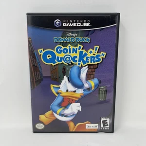Disney's Donald Duck Goin Quackers Nintendo GameCube CIB w/Manual & Registration - Picture 1 of 4