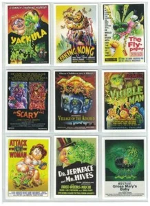 SET POSTER FILM HORROR 2019 GARBAGE PAIL KIDS VENDETTA DELL'HORROR-IBLE 9/9 GPK - Foto 1 di 2