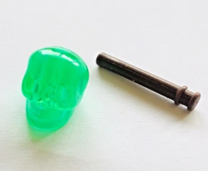 Playmobil Miniatur Pirat grüner Kristallschädel - C44 - Bild 1 von 3