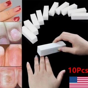 10x Nail Buffer Buffing Sanding Buffers Blocks Files Manicure Pedicure Care Tool - Picture 1 of 19