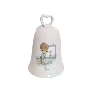 Precious Moments Porzellan Glocke Monat Juni - Bild 1 von 3