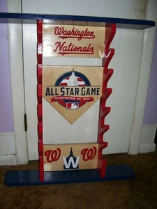 Baseballschläger Washington Nationals Display Rack 7 Standardschläger Wandbehang - Bild 1 von 9