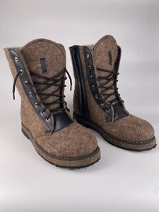 Russian original felt boots zipper natural very warm winter Siberia hunting - Picture 1 of 11
