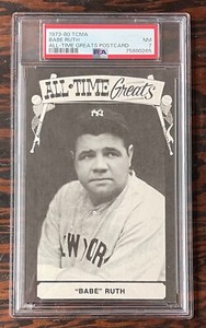 Babe Ruth 1973-80 TCMA All Time Greats - PSA 7