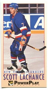 1993-94 Fleer PowerPlay #152 Scott LaChance New York Islanders - Picture 1 of 2