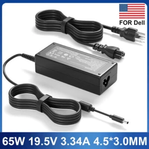 For Dell Optiplex 3020 3040 7040 9020 Micro Desktop 65W AC Adapter Power Charger - Picture 1 of 5