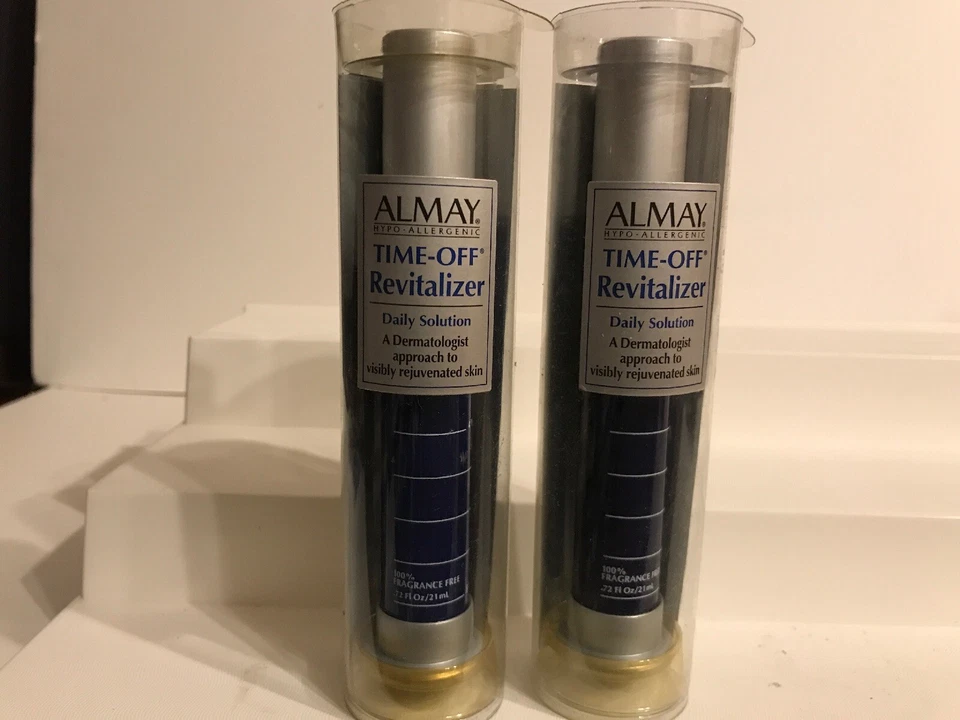 2X Almay Time-Off Revitalizer, Daily Solution - New - Image 1 of 4