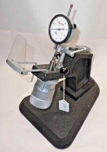 Indicator Tester w/ Starrett T465 Micrometer Head & Starrett # 25-441 Indicator - Picture 1 of 11