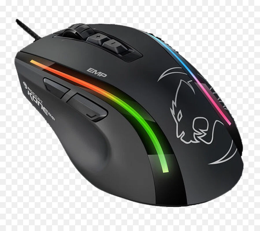 ROCCAT Kone EMP RGB Optical Performance Gaming Mouse, 12,000dpi, black, faulty - Image 1 of 4