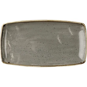 CHURCHILL Stonecast Peppercorn Grey Teller flach, rechteckig, Länge: 345 mm - Bild 1 von 4