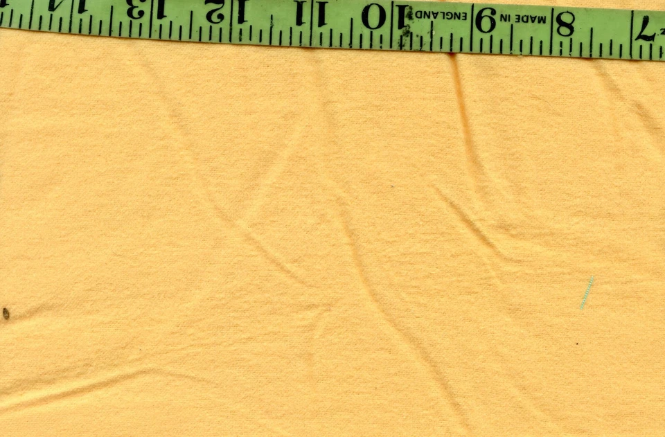 Solid Butter Yellow Quilting Baby Infant Soft Cotton Flannel Fabric - Image 1 of 1
