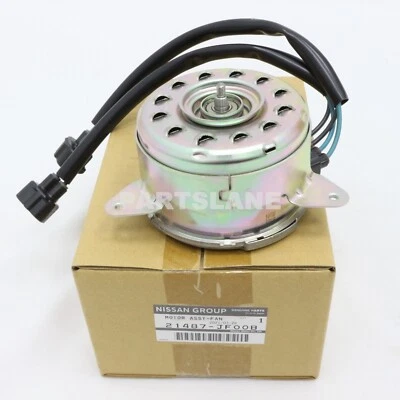 Motor ventilador de refrigeración derecho genuino Nissan GT-R 2009-2024 OEM 21487-JF00B Foto 1 de 3
