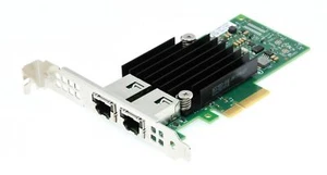 Dell X550-T2 Double Port 10G RJ45 / Pcie Gen3 x4 Adaptateur - 0FKHKC / FKHKC - Photo 1/6