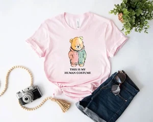 Personalized T-Shirt for Mens t-shirt for women kids t-shirt, Watercolor bear - Picture 1 of 6