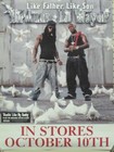 Birdman & Lil Wayne 2006 Like Father Like Son promo poster Cash Money Records