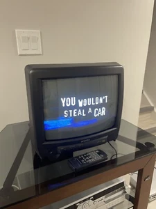 Sansui 13" CRT TV Tube Television For Retro Gaming With Remote -VTG 2001 TVM1315 - Picture 1 of 20