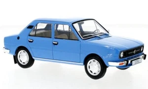 SKODA 105 L - 1976 - blue - WhiteBox 1:24 - Picture 1 of 6