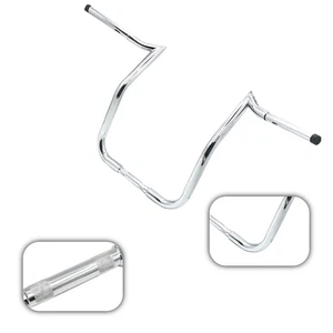 14" Rise Ape Hangers Handlebar For Kawasaki Vulcan 750 800 900 - Picture 1 of 14