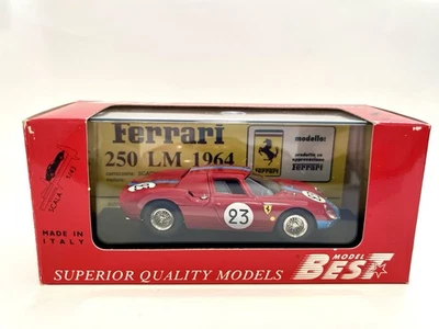 Best 1:43 Ferrari 250LM Le Mans 1965 Bianchi Salmon 9085 - Image 1 of 4