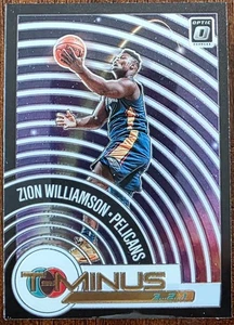 2020-21 PANINI DONRUSS OPTIC ZION WILLIAMSON T-MINUS 3-2-1 CARD #8 NM/MT - Picture 1 of 2