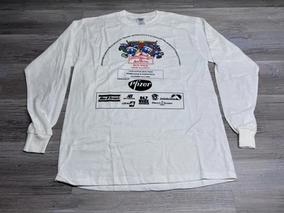 Vintage Christmas Fun Run T-Shirt Jingle Bell Arthritis Run Sz M Long Sleeve #2 - Image 1 of 4